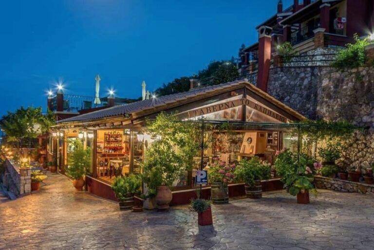 Villa Oros Corfu Taverna Kapillio Sokraki